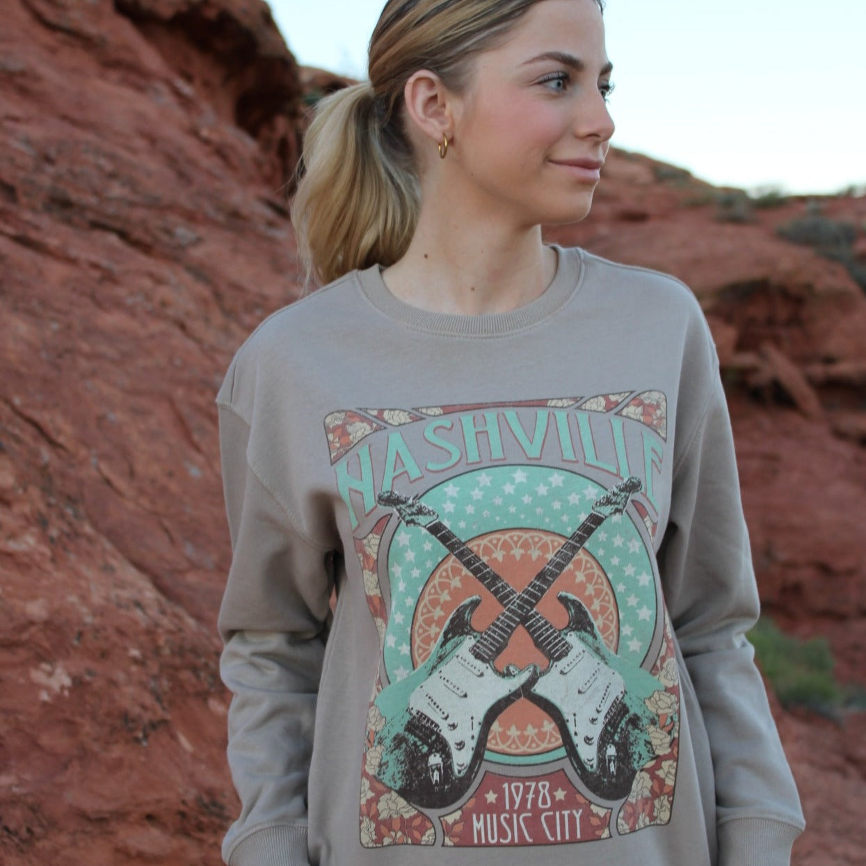 Nashville Music City Crewneck