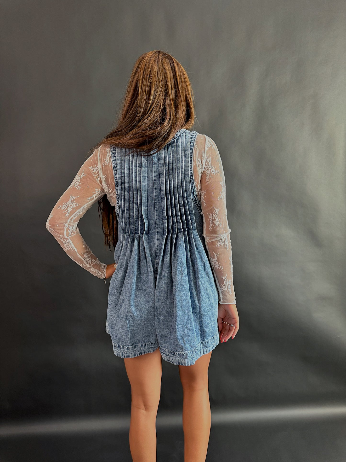 Denim Diva Romper